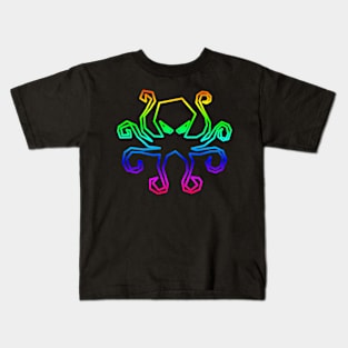 Rainbow Octopus Kids T-Shirt